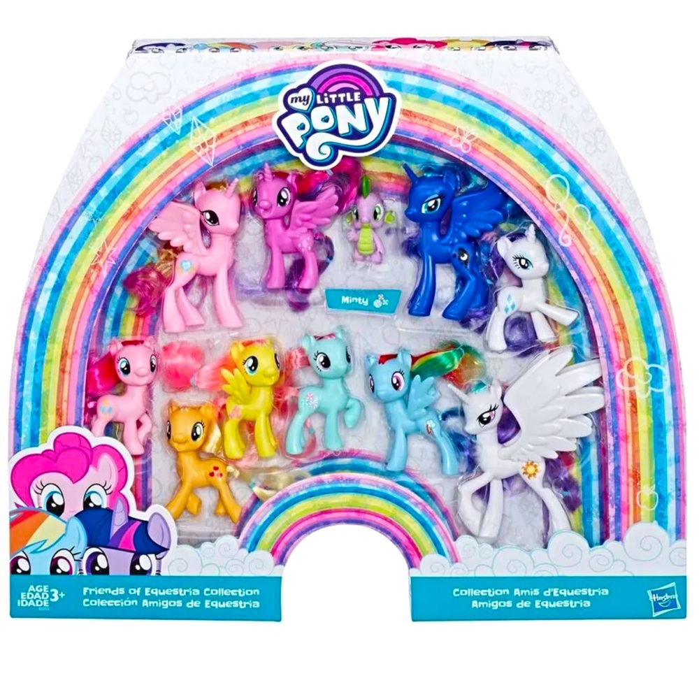 My Little Pony Friends of Equestria Collection Pack of 11 Figures Celestia Luna